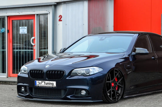 CUP Frontspoilerlippe ABS BMW 5er F10 + F11 Bj.: 2010-2013 Schwarz Matt