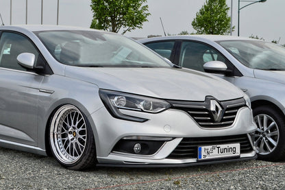 CUP Frontspoilerlippe ABS Renault Megane 4 ab Bj.: 2016- Schwarz Glanz