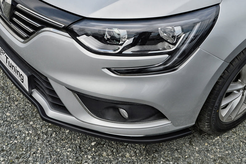 CUP Frontspoilerlippe ABS Renault Megane 4 ab Bj.: 2016- Schwarz Glanz