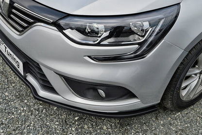 CUP Frontspoilerlippe ABS Renault Megane 4 ab Bj.: 2016- Schwarz Glanz