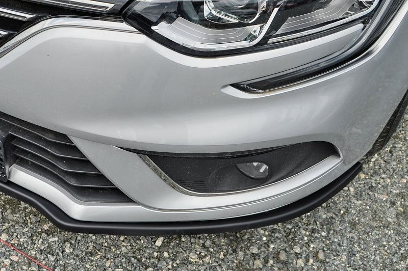CUP Frontspoilerlippe ABS Renault Megane 4 ab Bj.: 2016- Schwarz Glanz