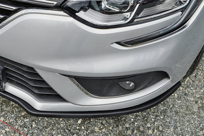 CUP Frontspoilerlippe ABS Renault Megane 4 ab Bj.: 2016- Schwarz Matt