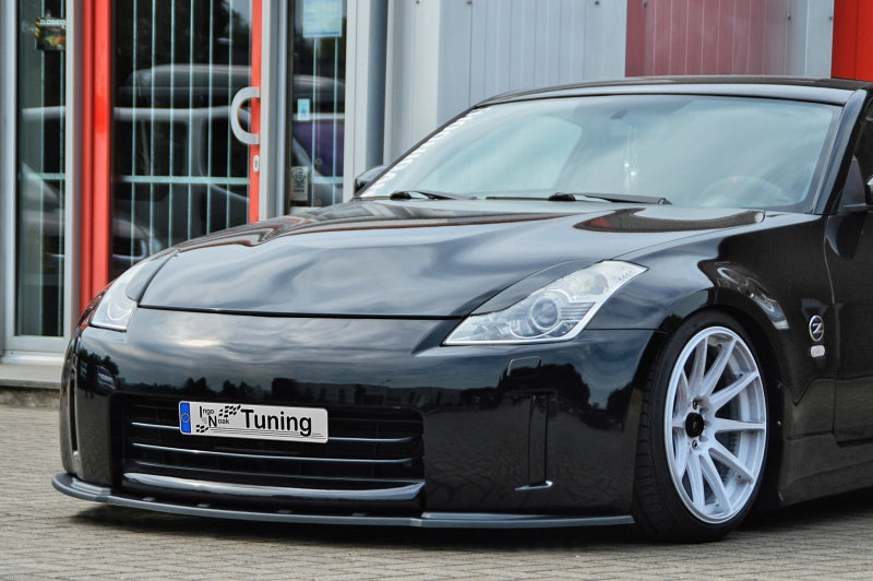 CUP Frontspoilerlippe ABS Nissan 350Z Bj.:2002-2006 Schwarz Matt