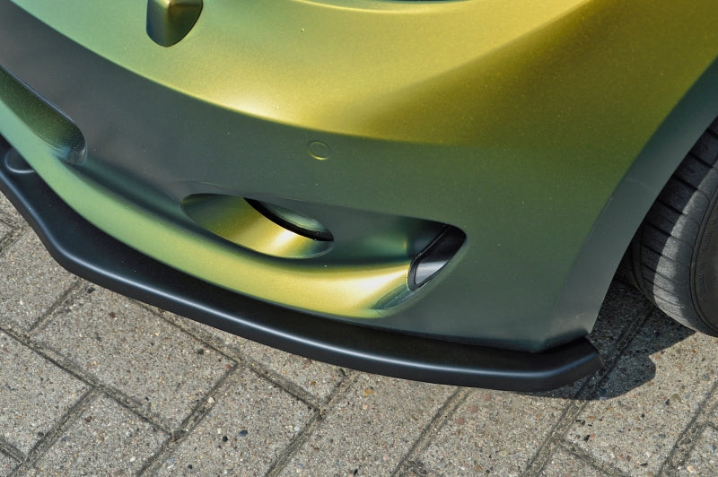 CUP Frontspoilerlippe ABS BMW 1er E82/E88 Bj.: 2011-2013 Schwarz Matt