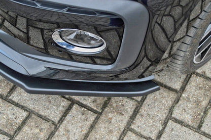 CUP Frontspoilerlippe ABS Volkswagen Up GTI ab Bj 2018- Schwarz Glanz