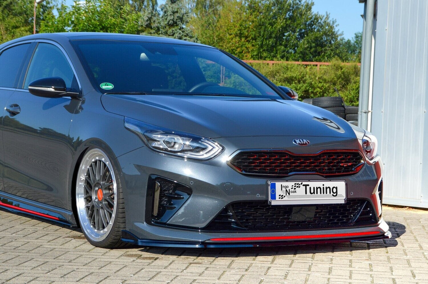CUP Frontspoilerlippe ABS Kia Pro Ceed GT-Line Bj.:2018-2021 Carbon