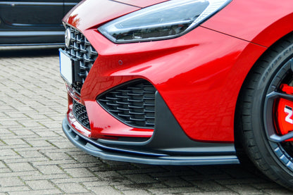 CUP Frontspoilerlippe ABS Hyundai i30 N-Line Fastback Schwarz Glanz