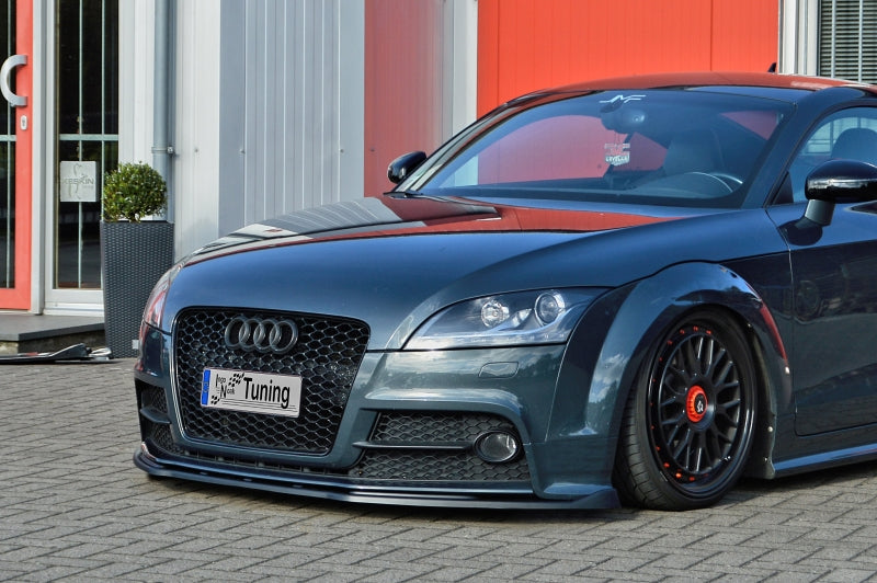 CUP Frontspoilerlippe ABS Audi TT 8J Ab Bj.: 2009- Schwarz Glanz
