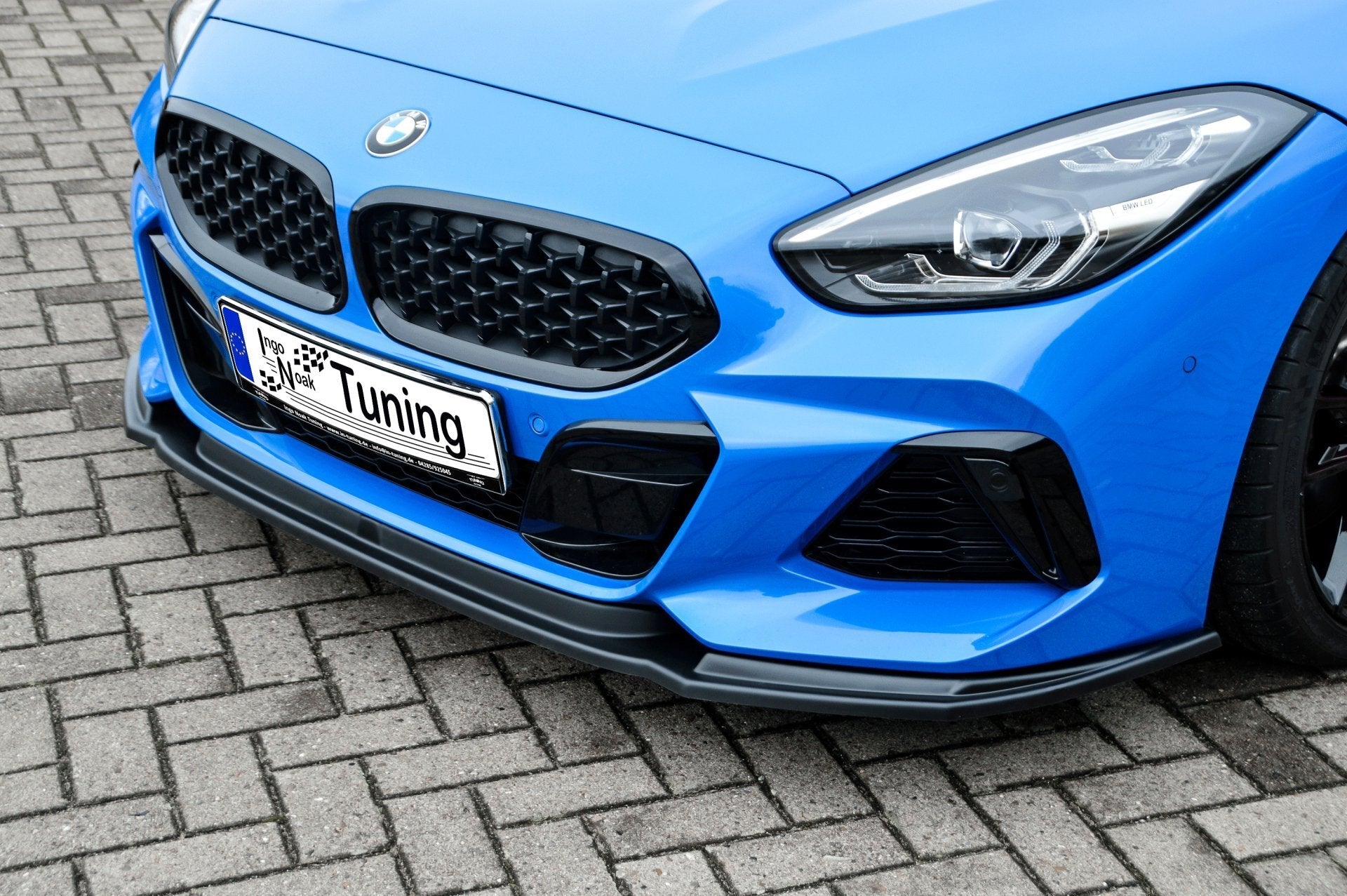 CUP Frontspoilerlippe ABS BMW Z4 G29 ab Bj.: 2018- Schwarz Glanz