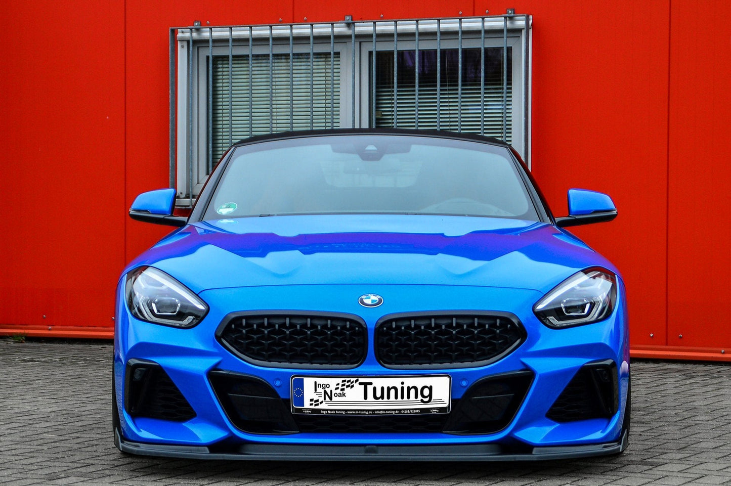 CUP Frontspoilerlippe ABS BMW Z4 G29 ab Bj.: 2018- Schwarz Glanz