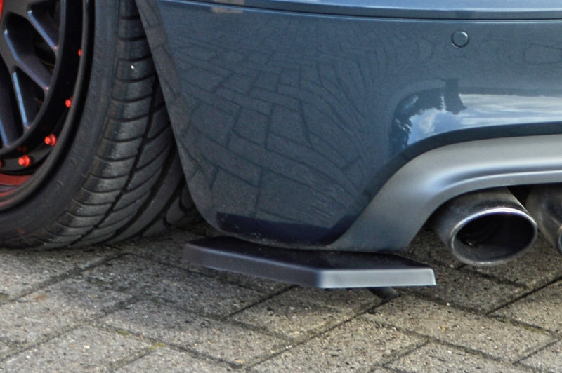 Heckansatz Seitenteile ABS Audi TT 8J Ab Bj.: 2009- Schwarz Matt