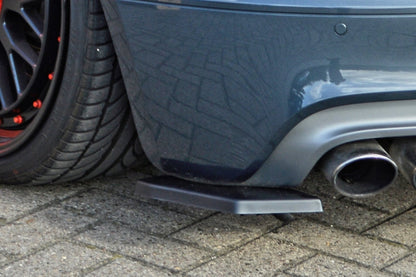 Heckansatz Seitenteile ABS Audi TT 8J Ab Bj.: 2009- Schwarz Matt