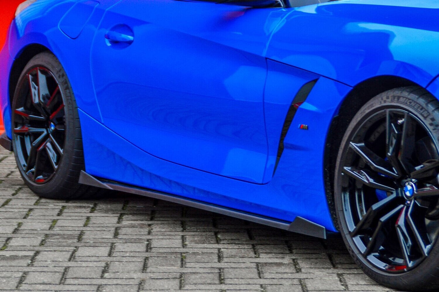 CUP Seitenschwellersatz mit Wing vorne/hinten BMW Z4 G29 Schwarz Matt