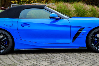 CUP Seitenschwellersatz mit Wing vorne/hinten BMW Z4 G29 Schwarz Glanz