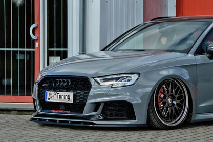 CUP Frontspoilerlippe ABS Audi RS3, 8V, Facelift Bj.: 2017 - Carbon