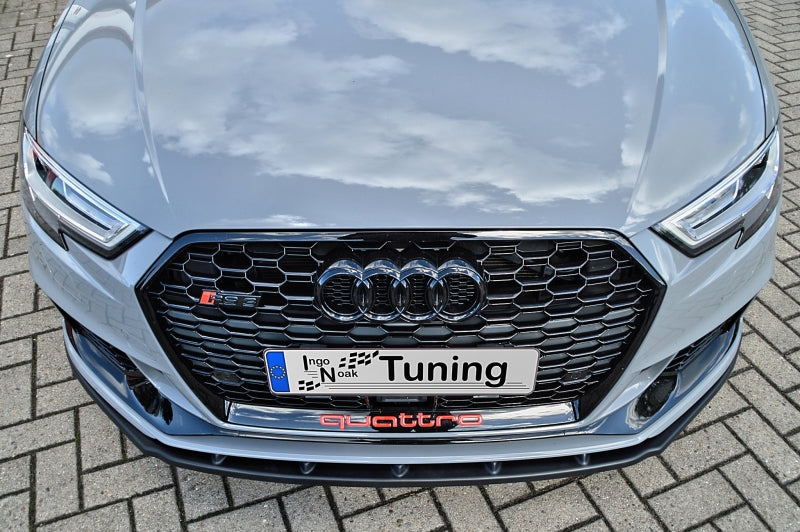CUP Frontspoilerlippe ABS Audi RS3, 8V, Facelift, Limousine Schwarz Matt