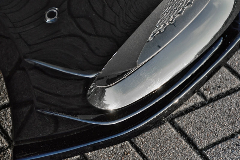 Racing Flaps Mercedes Benz A-Klasse AMG-Line, W176 MOPF Schwarz Glanz