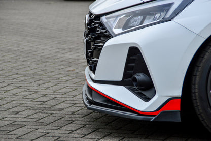 CUP Frontspoilerlippe ABS mit Flaps Hyundai i20N Performace BC3 Carbon