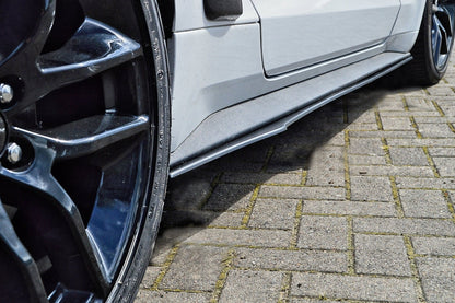 CUP 2 Seitenschweller Ford Mustang GT ab Bj.:2014 - Schwarz Matt