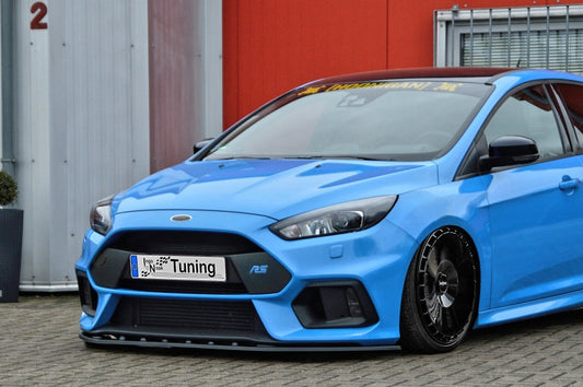 CUP Frontspoilerlippe ABS Ford Focus 3 RS, Typ: DYB/RS Schwarz Matt