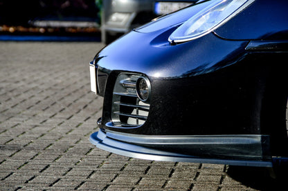 CUP Frontspoilerlippe ABS Porsche Cayman 987 Bj.: 2009-2013 Schwarz Matt