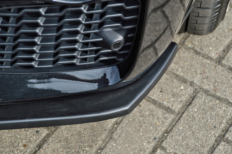 CUP Frontspoilerlippe ABS BMW X4, F26 Bj.: 2014-2018 Schwarz Glanz