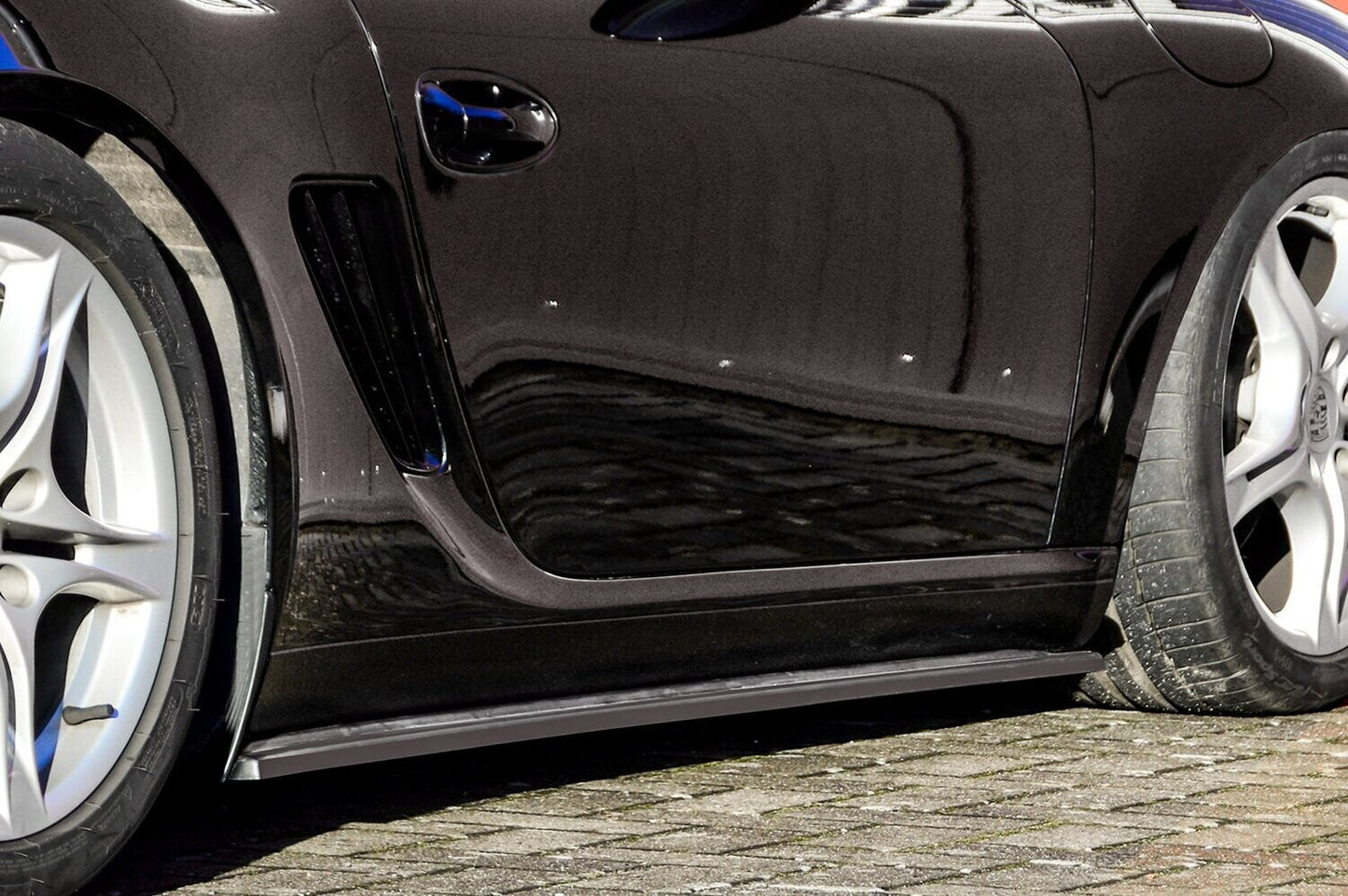 CUP Seitenschwellersatz ABS Porsche Boxster 987 Bj.: 2004-2009 Carbon