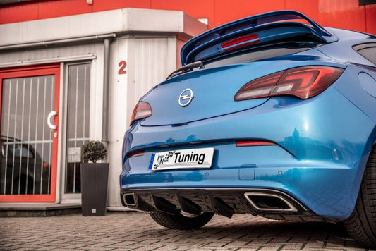 Heckdiffusor ABS Opel Astra J OPC ab Bj.: 2012- Carbon