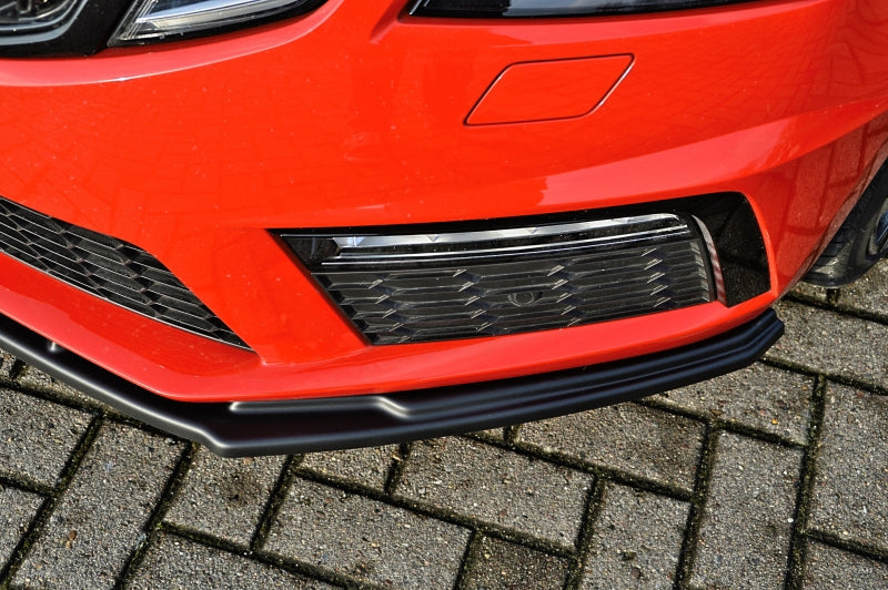 CUP Frontspoilerlippe ABS Skoda Octavia RS 5E ab Bj.: 2016- Schwarz Matt