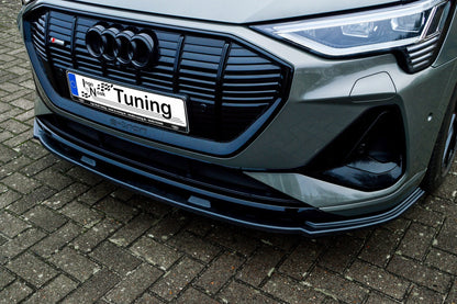 CUP Frontspoilerlippe ABS Audi e-tron Quattro ab Bj.:2018 - Carbon