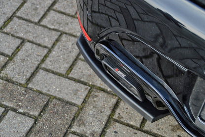 Heckansatz Seitenteile ABS Renault Clio 4, RS ab Bj.: 2013-2016 Carbon