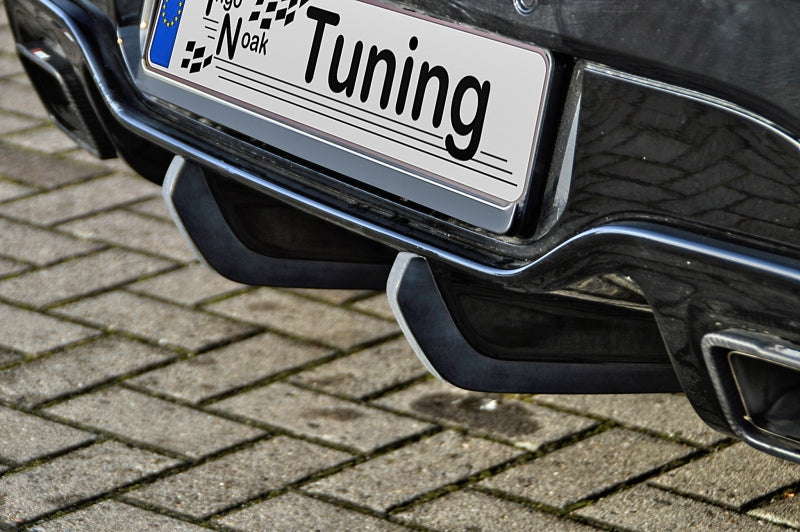 Gefräste Finnenverlängerung Renault Clio 4, RS ab Bj.: 2013-2016 Schwarz Matt