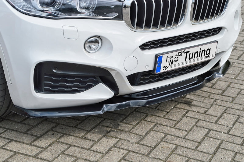 CUP Frontspoilerlippe ABS BMW X6, F16 Bj.: 2014- Schwarz Glanz