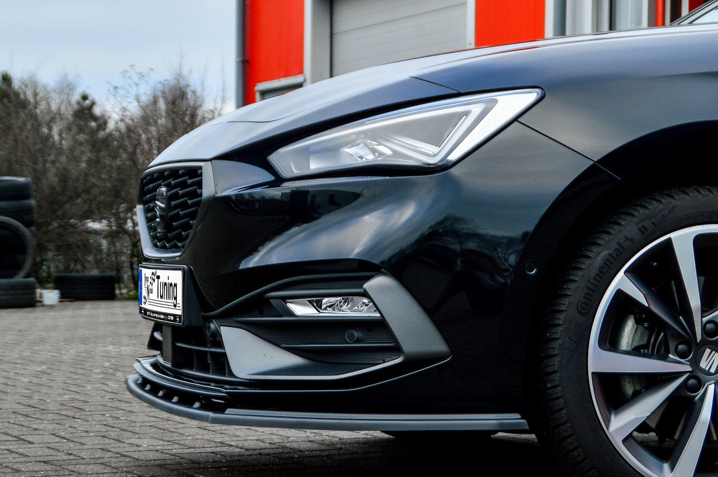 CUP Frontspoilerlippe ABS Seat Leon 4 ST ( KL) ab Bj.: 2020- Carbon