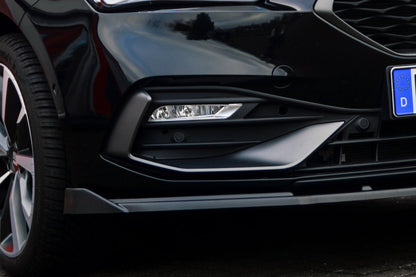 CUP Frontspoilerlippe ABS mit Seitenwing Seat Leon 4 ( KL) Schwarz Matt