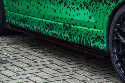 Seitenschwellersatz mit Wing Audi Q2 GA, MK1 Sport Bj.: 2016-2020 Carbon