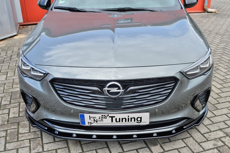 CUP Frontspoilerlippe ABS Opel Insignia B GSI ab Bj.: 2017- Schwarz Matt