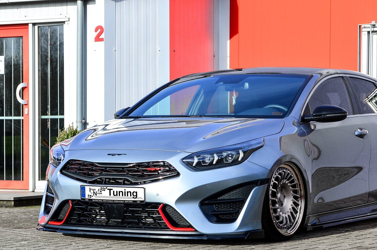 CUP Frontspoilerlippe ABS Kia Pro Ceed GT Facelift ab Bj.:2021- Carbon