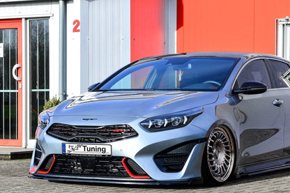 CUP Frontspoilerlippe ABS Kia Pro Ceed GT Facelift ab Bj.:2021- Schwarz Matt