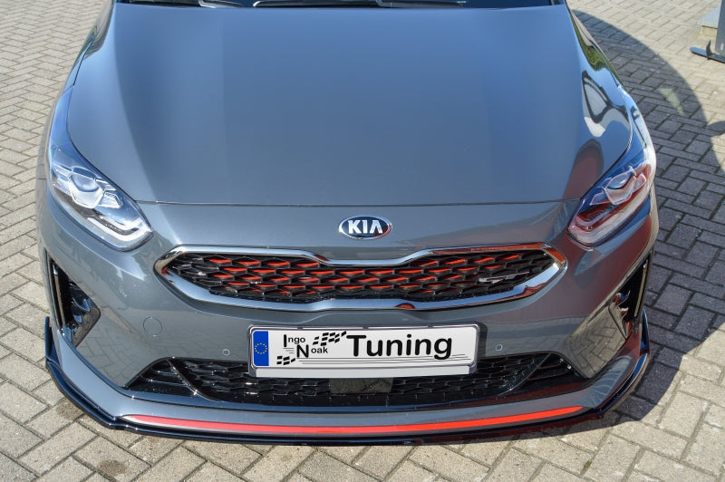 CUP Frontspoilerlippe ABS Kia Pro Ceed Ab Bj.:2018- Schwarz Glanz