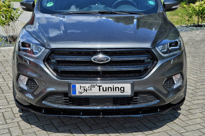 CUP Frontspoilerlippe ABS Ford Kuga DM2 ab Bj.: 2016- Schwarz Matt
