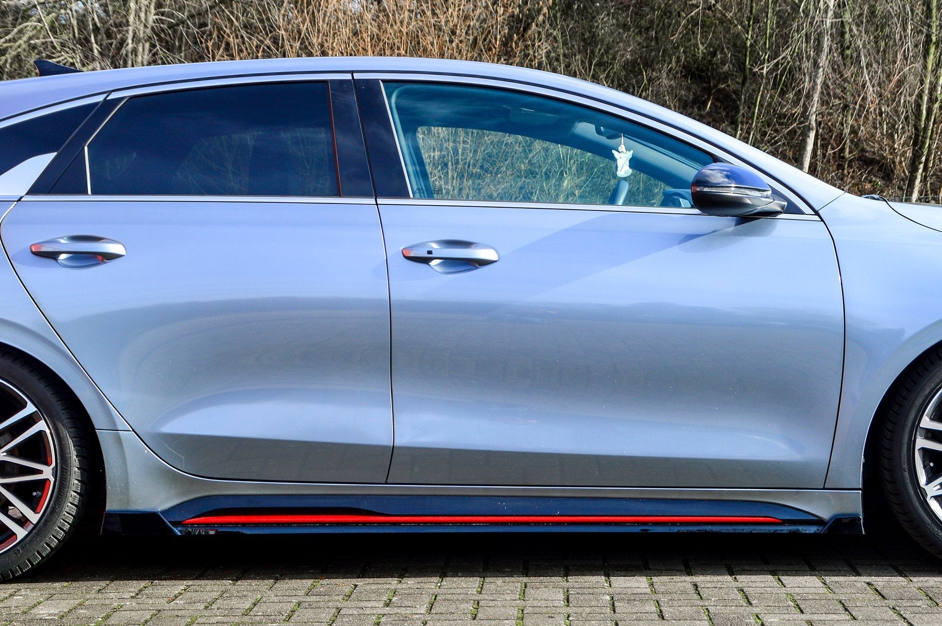 CUP Seitenschwellersatz mit Wing vorne/hinten Kia Pro Ceed GT Facelift Carbon