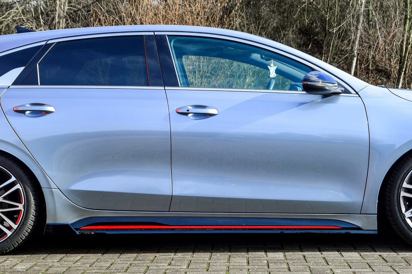 CUP Seitenschwellersatz mit Wing hinten Kia Pro Ceed GT Facelift Carbon