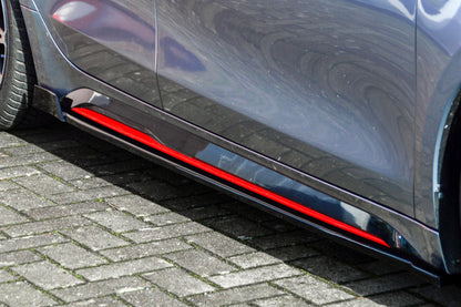 CUP Seitenschwellersatz mit Wing hinten Kia Ceed GT, CD ( FL) Carbon