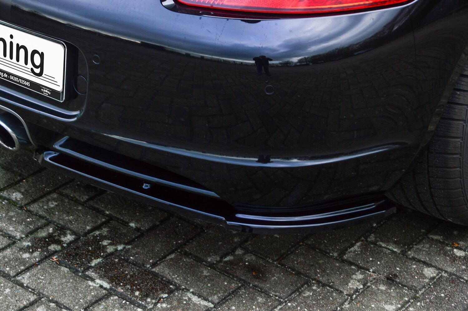 Heckansatz Seitenteile ABS Porsche Cayman 987 Bj.: 2005-2009 Carbon