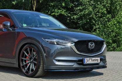 CUP Frontspoilerlippe ABS Mazda CX-5 KF ab Bj.: 2017- Schwarz Matt