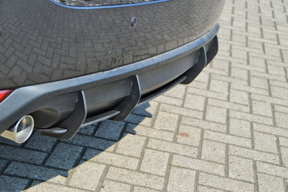 Gefräster Heckansat mit Seitenteilen Mazda CX-5 KF ab Bj.: 2017- Schwarz Matt