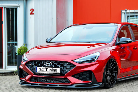 CUP Frontspoilerlippe ABS mit Flaps Hyundai i30 N-Line Kombi Carbon