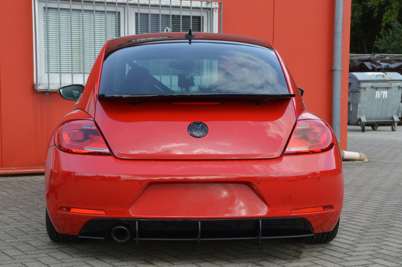 Gefräster Heckansatz Volkswagen Beetle, 5C Ab Bj.: 2015- Schwarz Matt