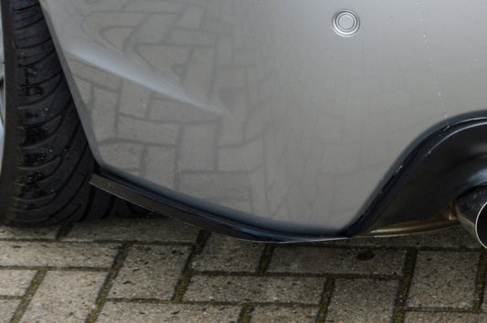 Heckansatz Seitenteile ABS BMW 5er E60+61 Bj.: 2003-2010 Schwarz Matt